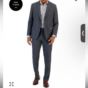 Van Heusen Men’s Flex Plain Slim Fit Suits